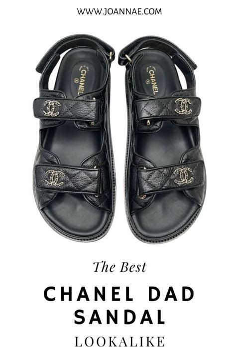 chanel dad sandals dupes.